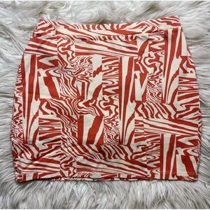 NWOT ASOS DESIGN Tennis Skort in Abstract Animal
Print